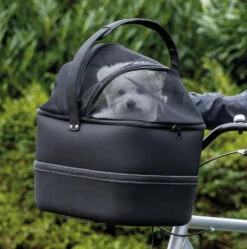 TRIXIE Fietsmand Voor Aan Het Stuur Zwart -Beeztees Winkel 4011905131085 3