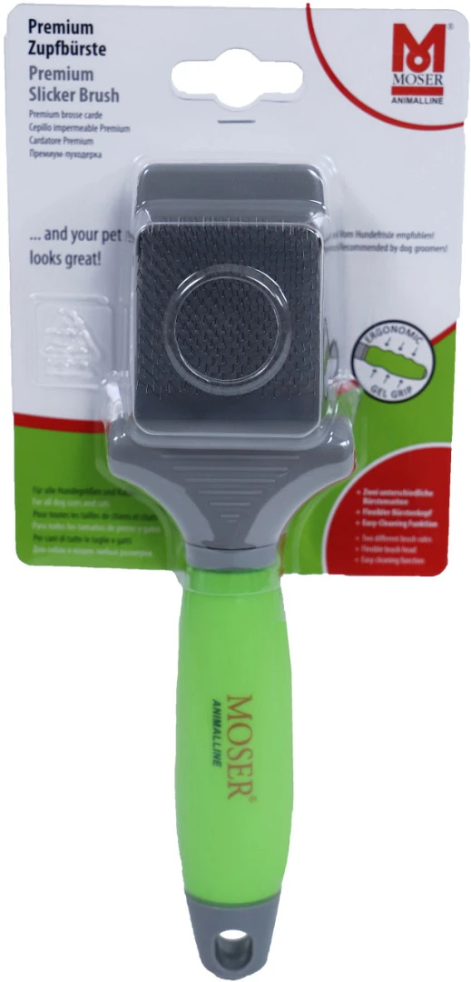 Moser Slicker Borstel Premium 2 Moser Slicker Borstel Premium - Afbeelding 2