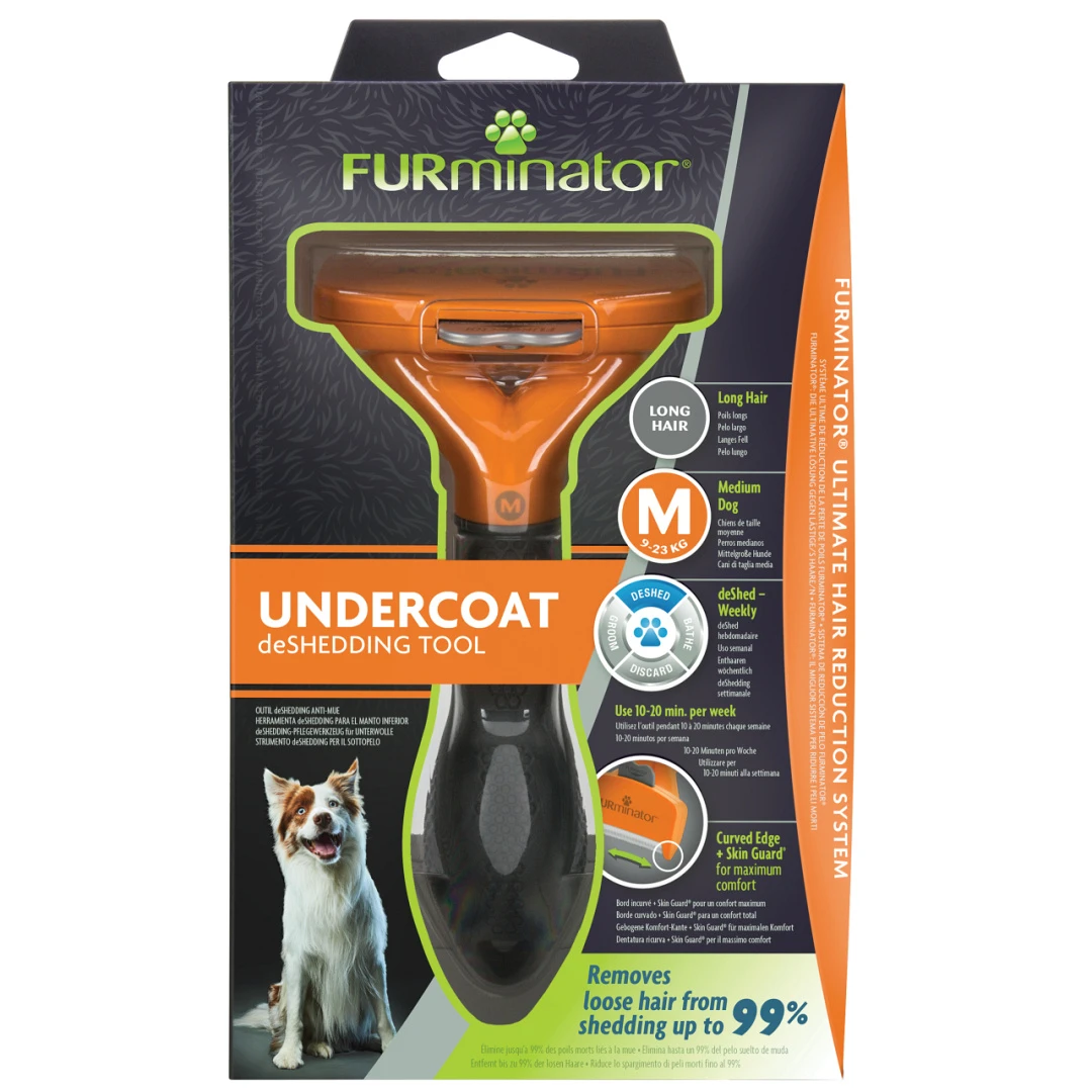 FURminator Undercoat Hond Langhaar M 2 FURminator Undercoat Hond Langhaar M - Afbeelding 2