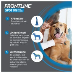 Frontline Spot On L 20-40 Kg 3 Pip -Beeztees Winkel 4064951027123 3