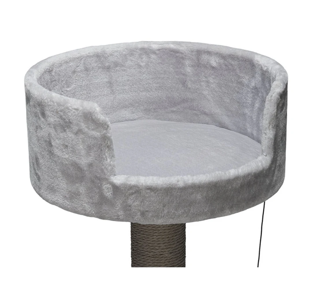 Beeztees Krabmeubel Figo Grijs 3 Beeztees Krabmeubel Figo Grijs - Afbeelding 3