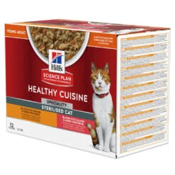 Hill's Science Plan Adult Healthy Cuisine Sterilised 12 X 80 Gr