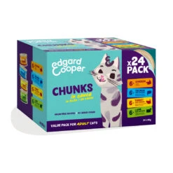 Edgard & Cooper Kattenvoer Adult Chunks 24 X 85 Gr -Beeztees Winkel 5404040801699 4