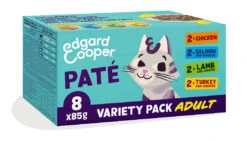Edgard & Cooper Kattenvoer Adult Multipack Paté 8 X 85 Gr