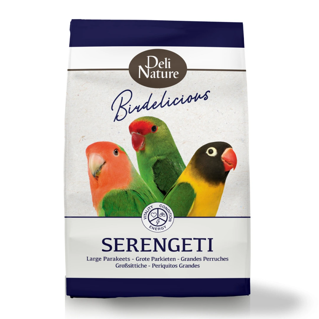 Deli Nature Birdelicious Grote Parkieten Serengeti 2,5 Kg 1 Deli Nature Birdelicious Grote Parkieten Serengeti 2,5 Kg