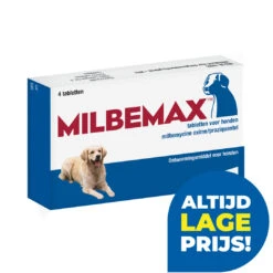 Milbemax Tabletten Hond 5 - 75 Kg 4 St
