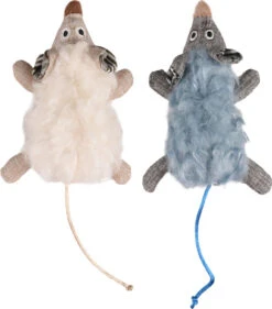 Flamingo Kattenspeelgoed Rizzo Muis Assorti 19,5 Cm