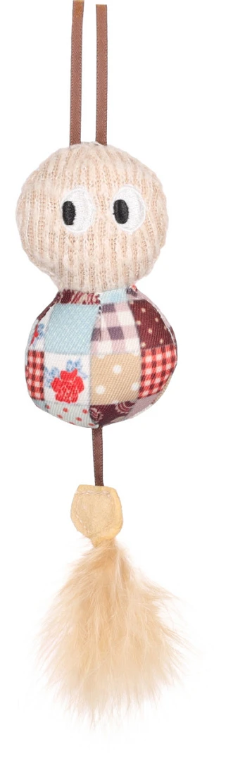 Flamingo Kattenspeelgoed Vinta Rups Met Veer 1 Flamingo Kattenspeelgoed Vinta Rups Met Veer