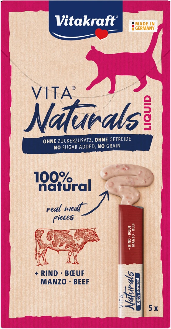 Vitakraft Vita Naturals Liquid Snack Rund 5 St 1 Vitakraft Vita Naturals Liquid Snack Rund 5 St