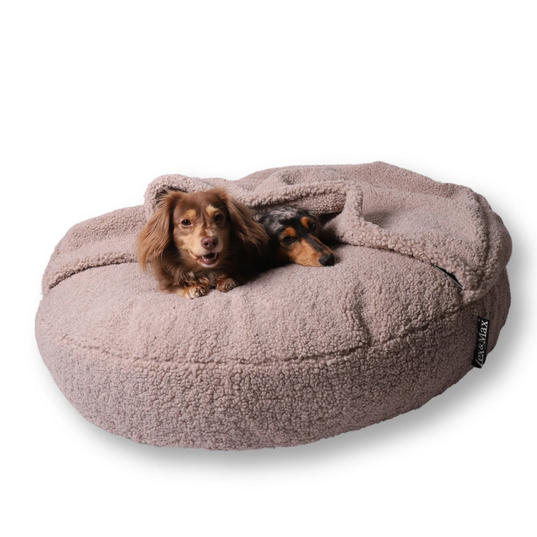 Lex & Max Hondenmand Teckel Hoodie Sand 90 Cm 2 Lex & Max Hondenmand Teckel Hoodie Sand 90 Cm - Afbeelding 2