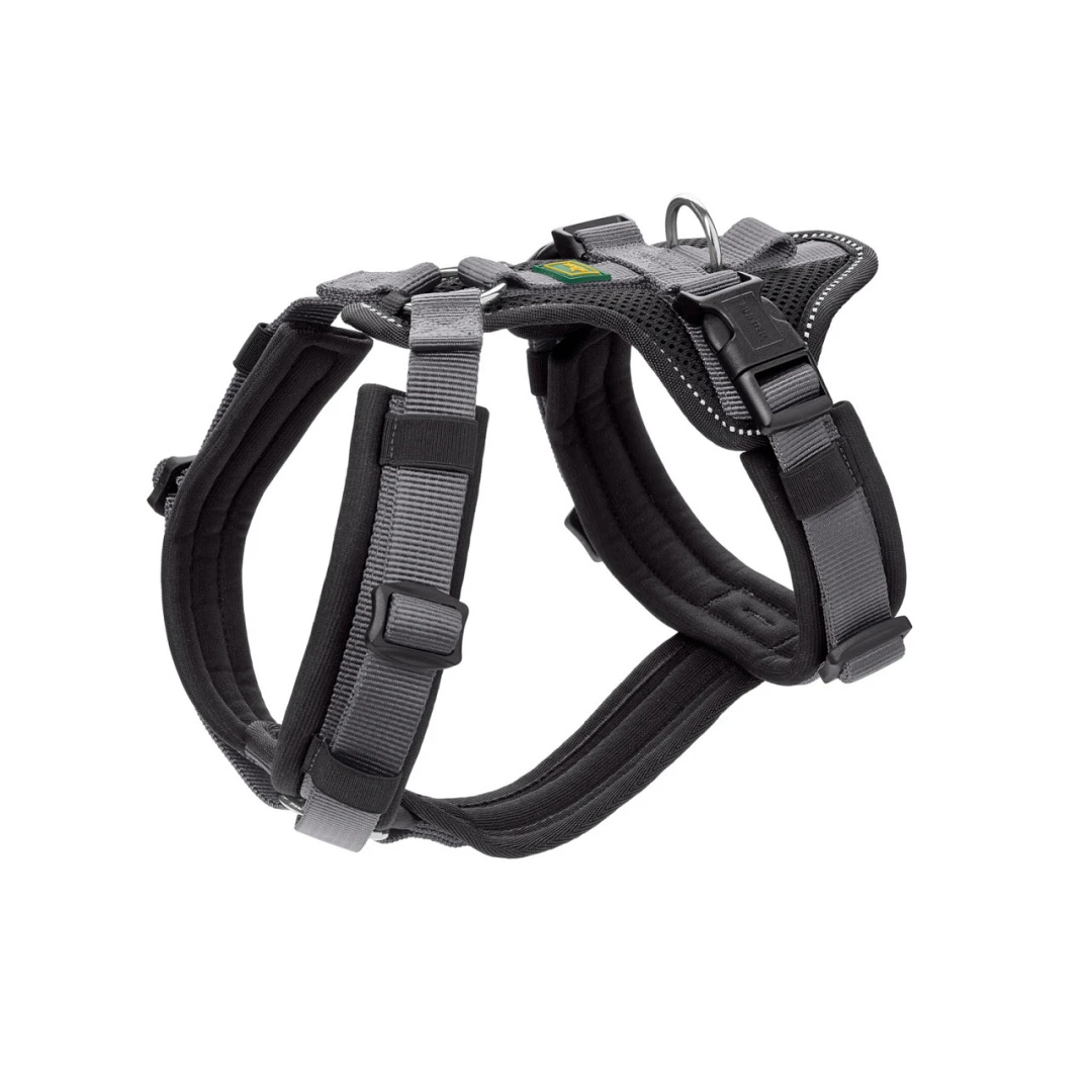 Hunter Hondentuig Safety Maldon Zwart/Grijs 3 Hunter Hondentuig Safety Maldon Zwart/Grijs - Afbeelding 3