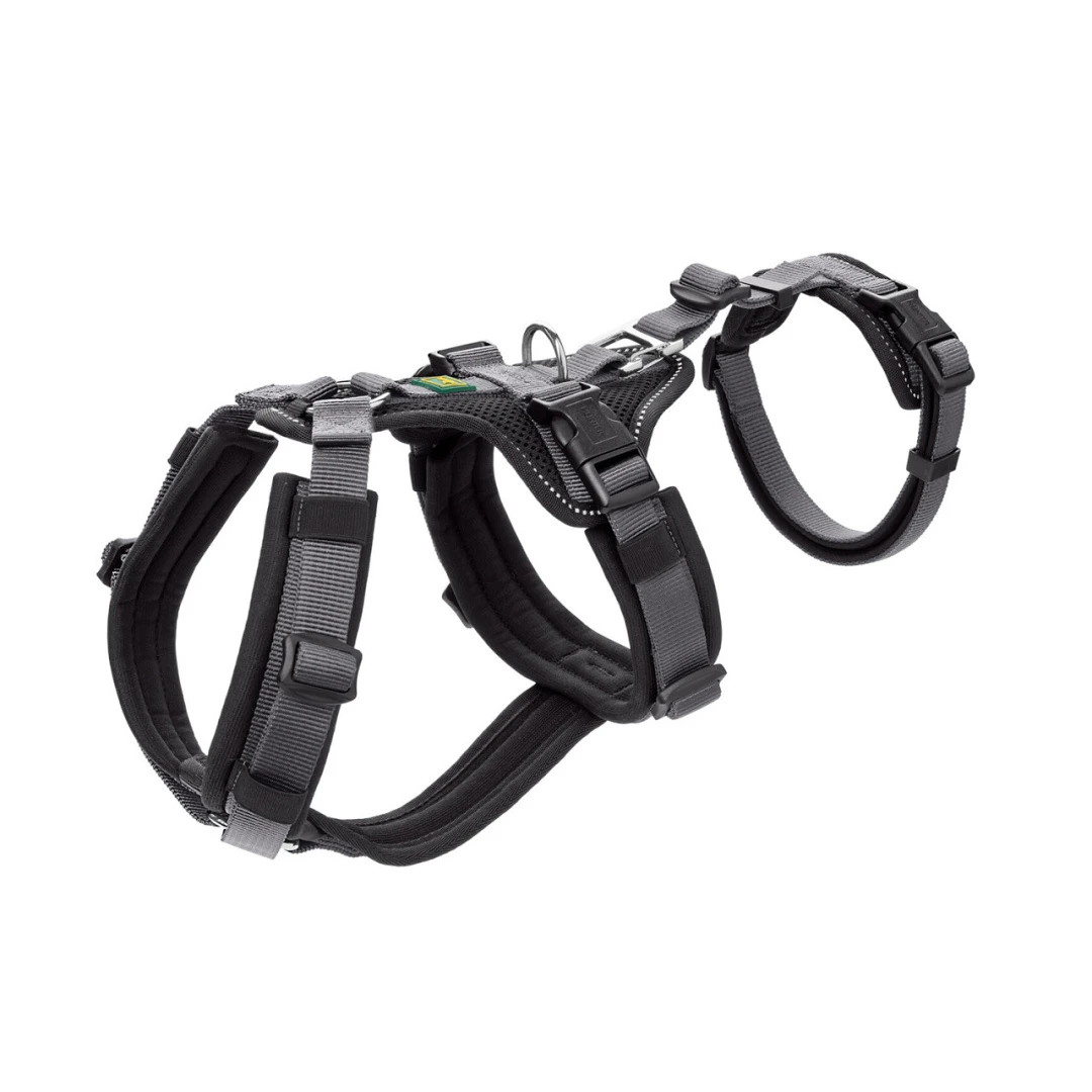 Hunter Hondentuig Safety Maldon Zwart/Grijs 1 Hunter Hondentuig Safety Maldon Zwart/Grijs