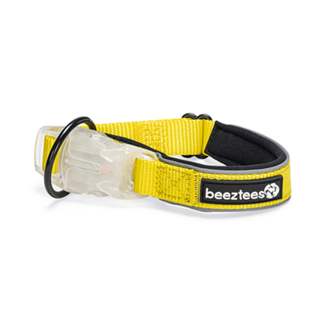 Beeztees Halsband Parinca LED Geel 1 Beeztees Halsband Parinca LED Geel