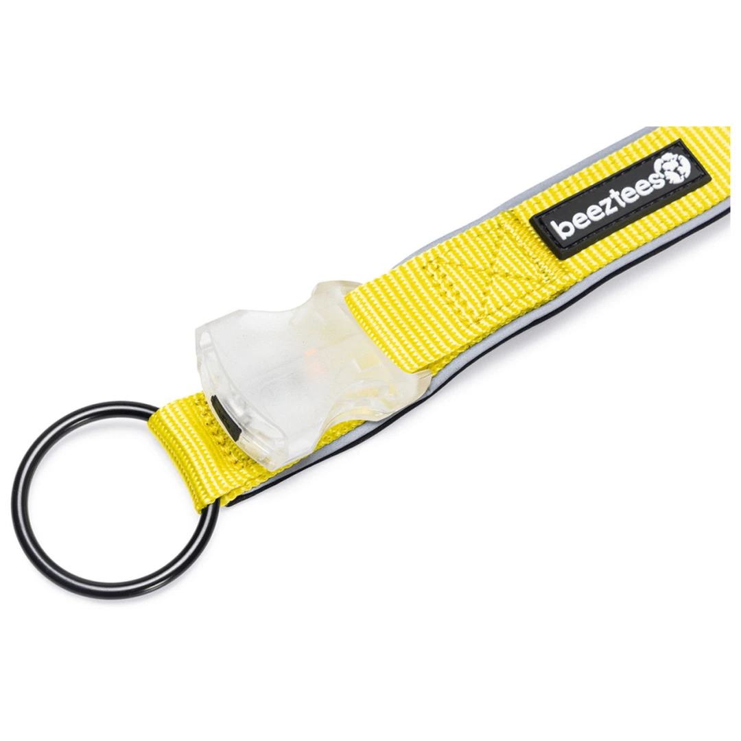 Beeztees Halsband Parinca LED Geel 9 Beeztees Halsband Parinca LED Geel - Afbeelding 9