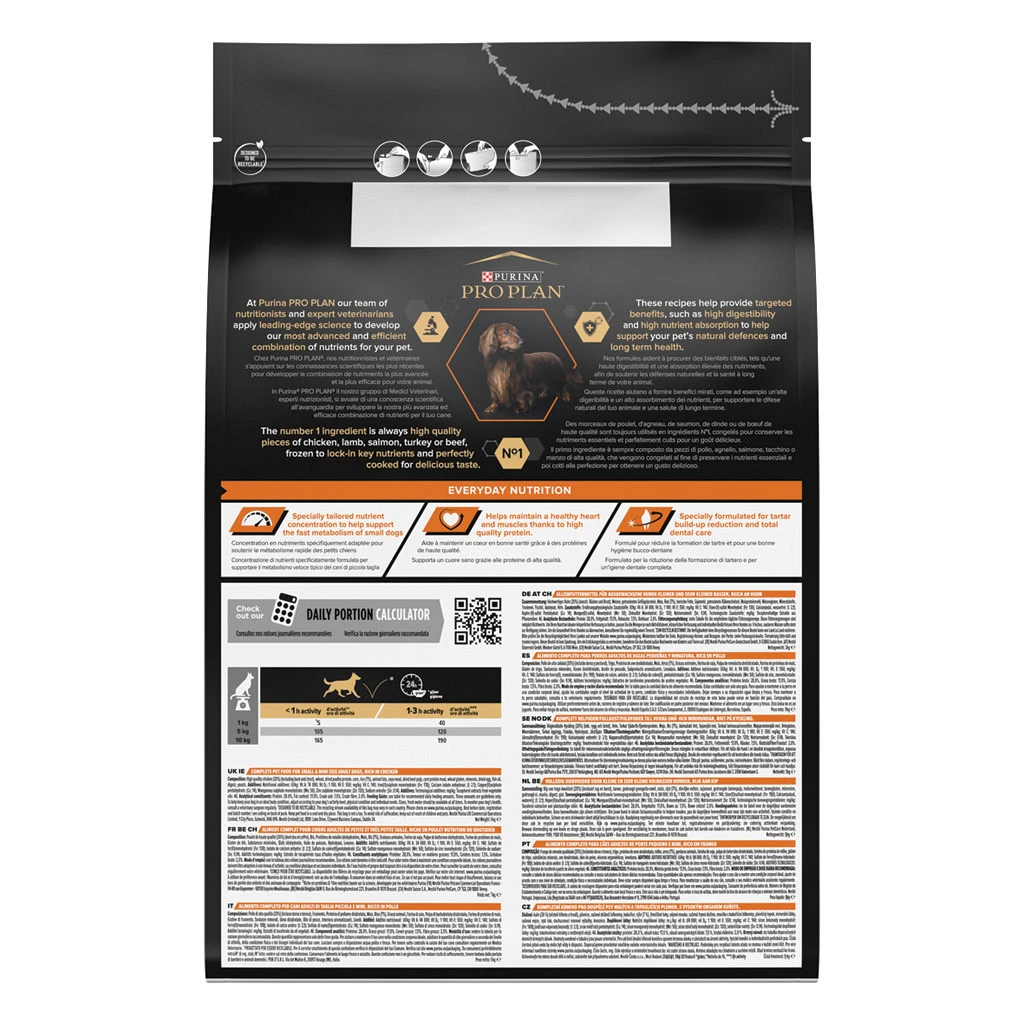 Pro Plan Hondenvoer Small & Mini Adult 3 Kg 2 Pro Plan Hondenvoer Small & Mini Adult 3 Kg - Afbeelding 2