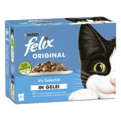 Felix Original Vis Selectie In Gelei 12 X 85 Gr