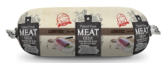 Natural Fresh MEAT Hondenworst Deer 250 Gr 1 Natural Fresh MEAT Hondenworst Deer 250 Gr