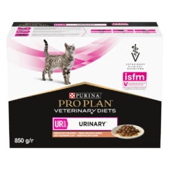 Pro Plan Veterinary Diets Kattenvoer UR Urinary Salmon 10 X 85 Gr