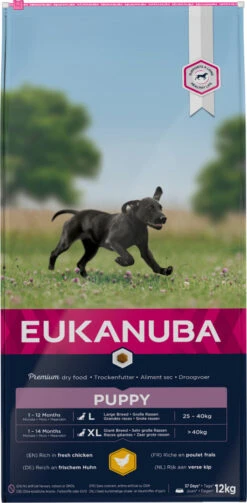 Eukanuba Hondenvoer Puppy L/XL Chicken 12 Kg
