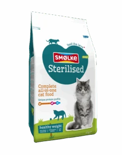 Smølke Kattenvoer Sterilised 4 Kg