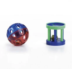 Beeztees Balletje En Roller Met Bel 2 St