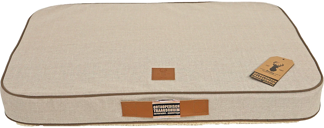 Boony EST. 1941 Orthopedisch Kussen Highland Sand 2 Boony EST. 1941 Orthopedisch Kussen Highland Sand - Afbeelding 2