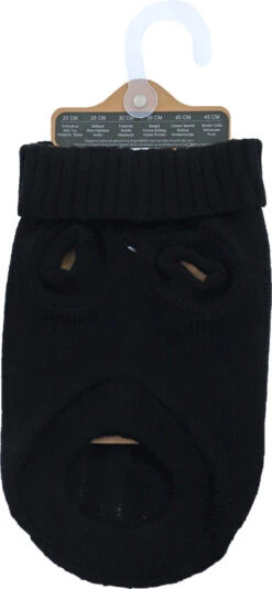 Boony Hondenkabeltrui Zwart -Beeztees Winkel 8712901083588 a 1 1