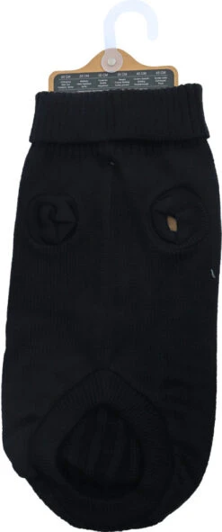 Boony Hondenkabeltrui Zwart -Beeztees Winkel 8712901083793 a