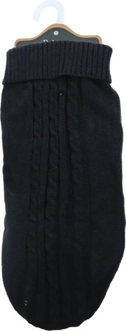 Boony Hondenkabeltrui Zwart -Beeztees Winkel 8712901083861