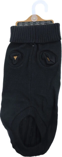 Boony Hondenkabeltrui Zwart -Beeztees Winkel 8712901083861 a