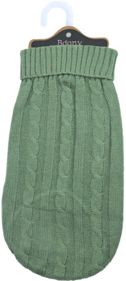 Boony Hondenkabeltrui Olijfgroen -Beeztees Winkel 8712901084141