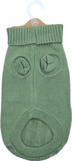 Boony Hondenkabeltrui Olijfgroen -Beeztees Winkel 8712901084141 a