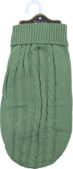 Boony Hondenkabeltrui Olijfgroen -Beeztees Winkel 8712901084288