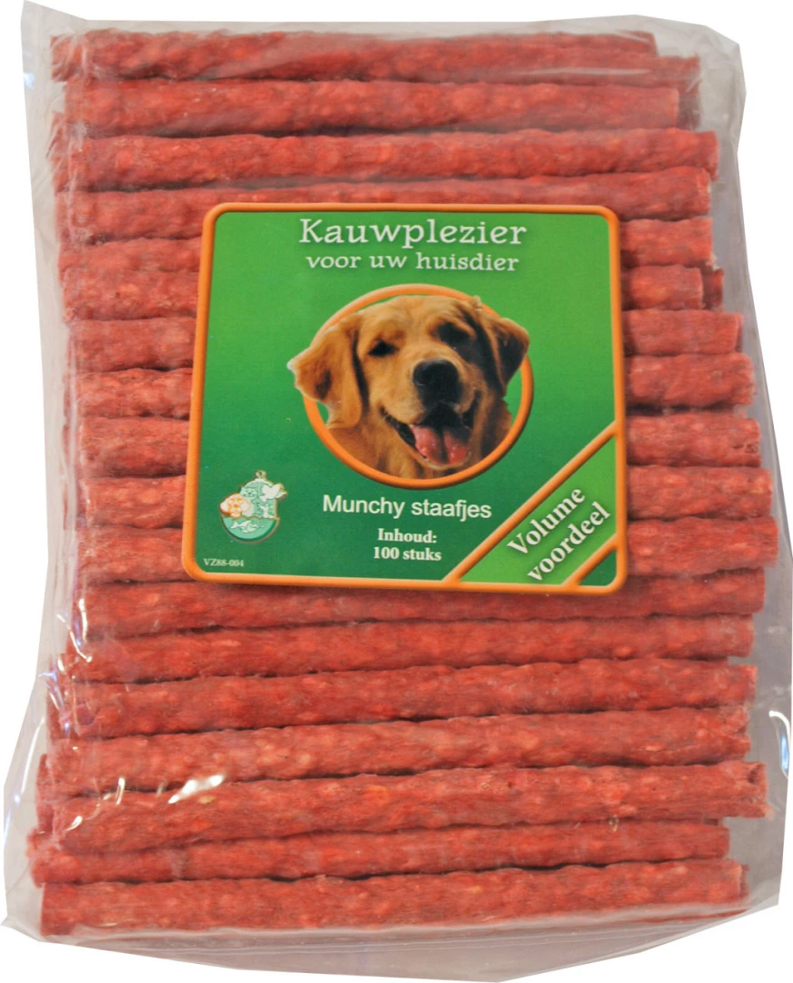 Boon Munchystaaf Rood 12 Cm 100 St 1 Boon Munchystaaf Rood 12 Cm 100 St