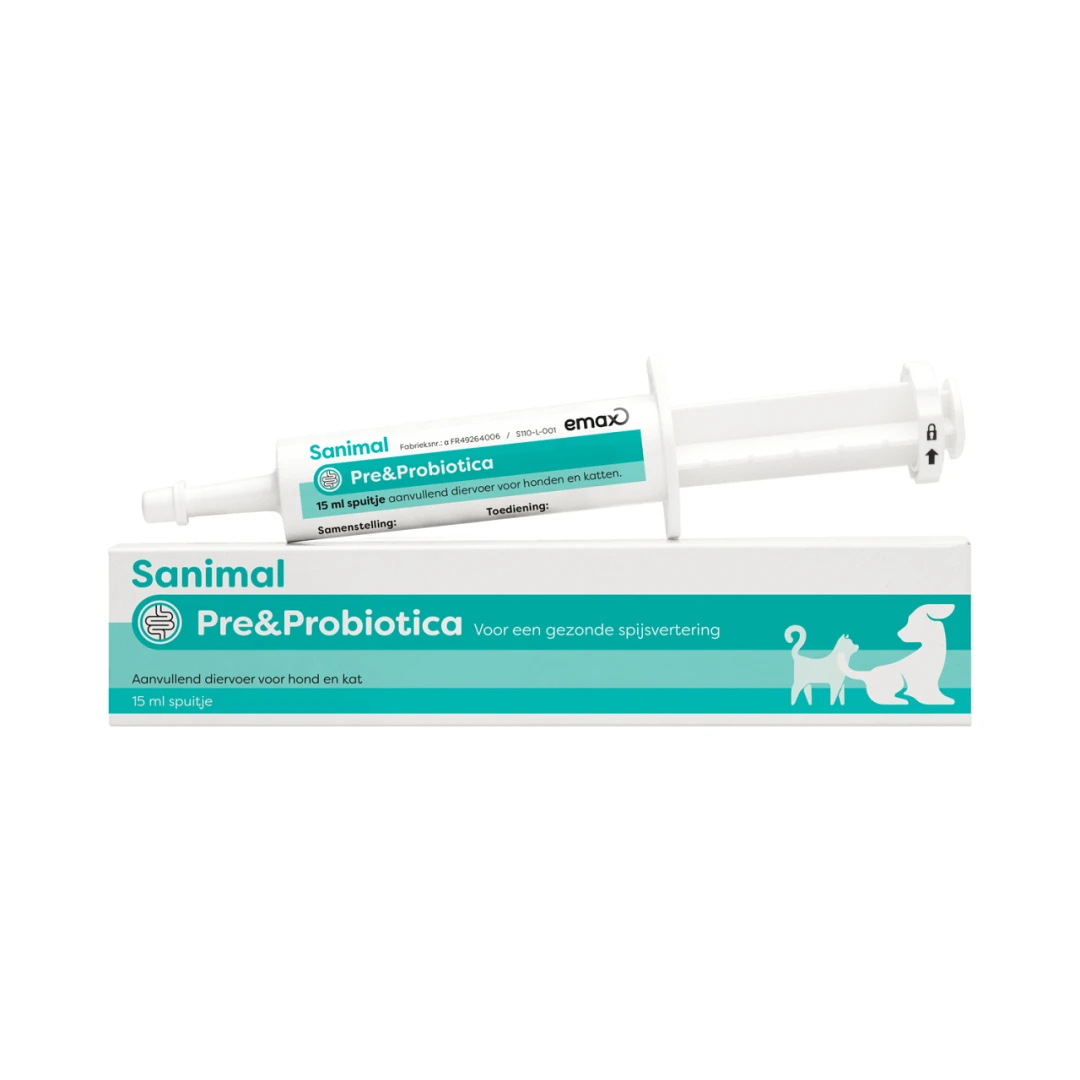 Sanimal Pre- & Probiotica 15 Ml 1 Sanimal Pre- & Probiotica 15 Ml
