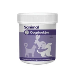 Sanimal Oogdoekjes 100 St -Beeztees Winkel 8713112005291 2