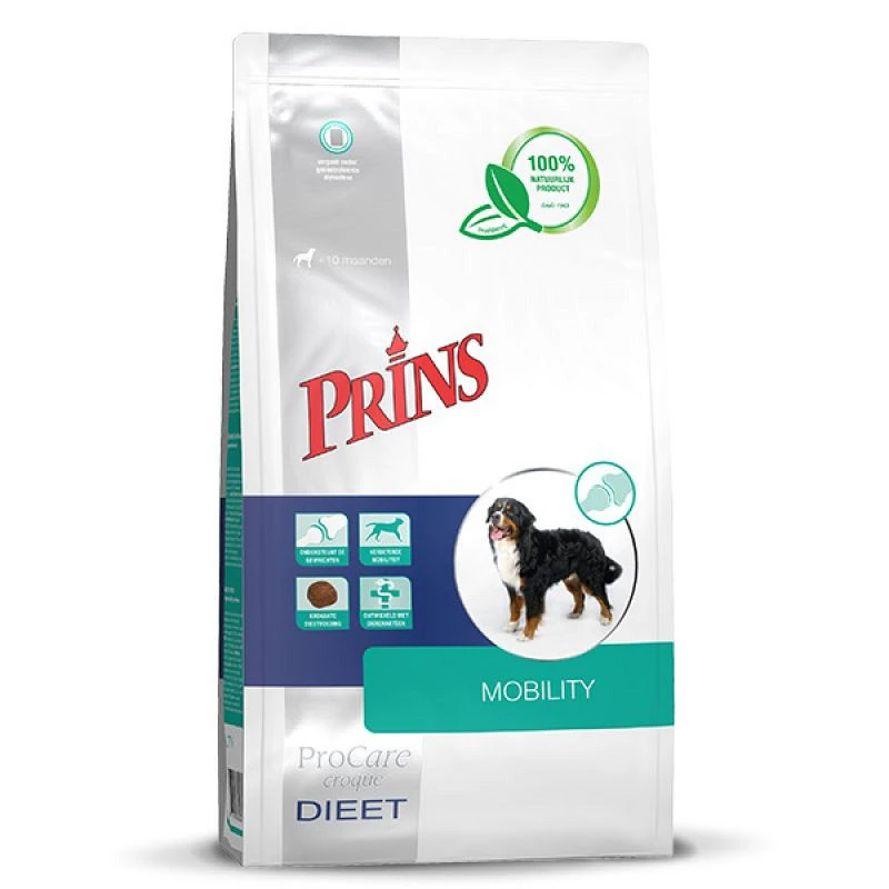Prins Hondenvoer ProCare Croque Dieet Mobility 10 Kg 1 Prins Hondenvoer ProCare Croque Dieet Mobility 10 Kg
