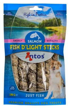 Antos Fish D'Light Salmon Sticks 100 Gr