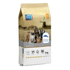 CaroCroc Kattenvoer With Fish 2 Kg