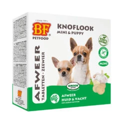 BF Petfood Knoflook Tabletten Zeewier Mini & Puppy 100 St