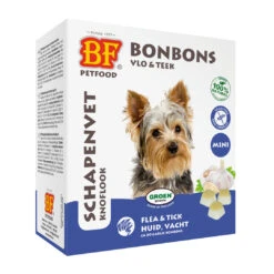 BF Petfood Schapenvet Knoflook Mini 80 St