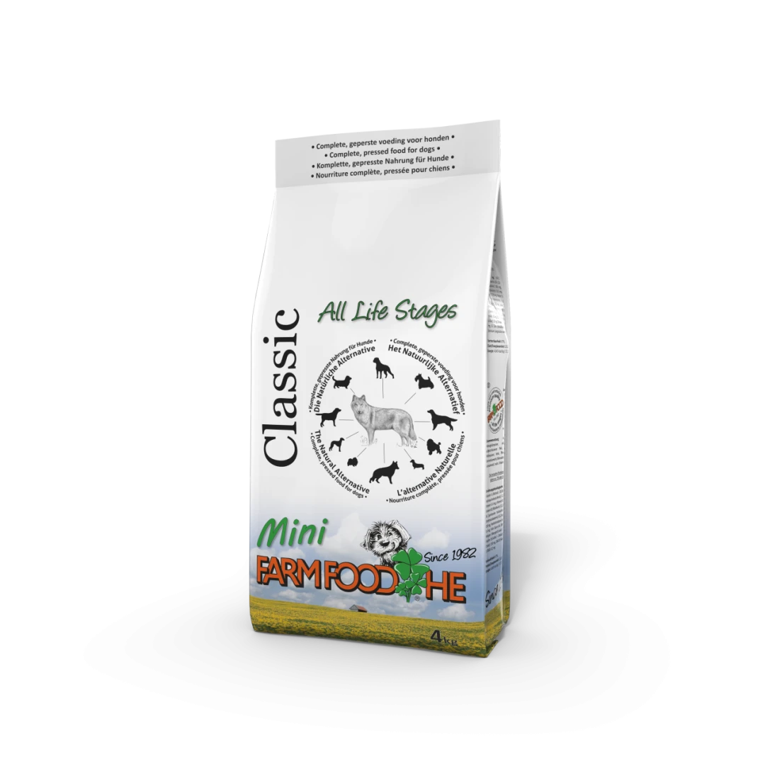 Farm Food Hondenvoer HE Classic Mini 4 Kg 1 Farm Food Hondenvoer HE Classic Mini 4 Kg