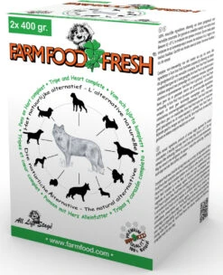Farm Food Fresh Hondenvoer Pens & Hart Compleet 2 X 400 Gr