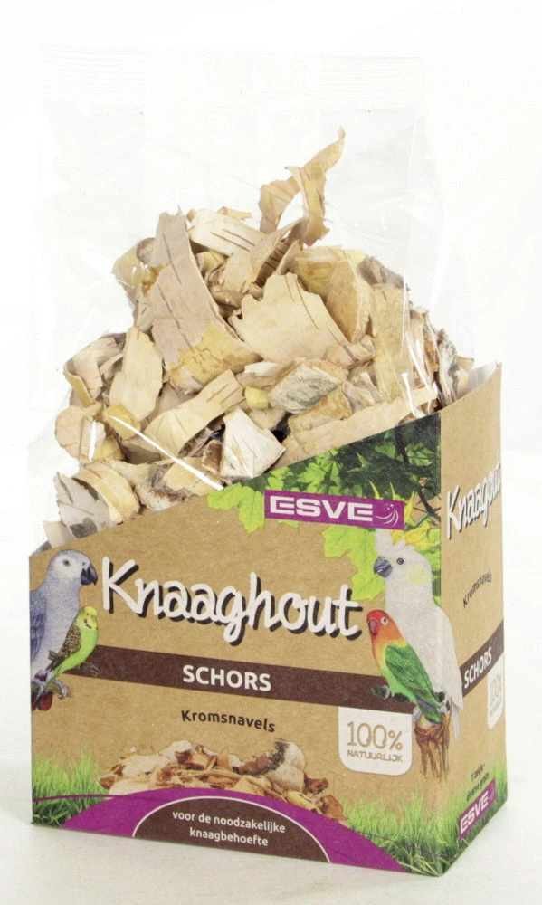ESVE Knaaghout Schors Vogels 120 Gr 3 ESVE Knaaghout Schors Vogels 120 Gr - Afbeelding 3