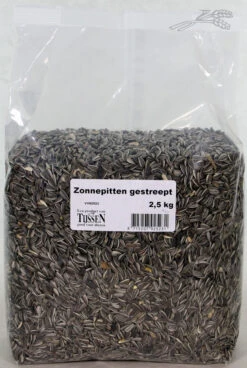 Zonnepitten Gestreept 2,5 Kg 5 Zonnepitten Gestreept 2,5 Kg -Beeztees Winkel 8715207925231 1