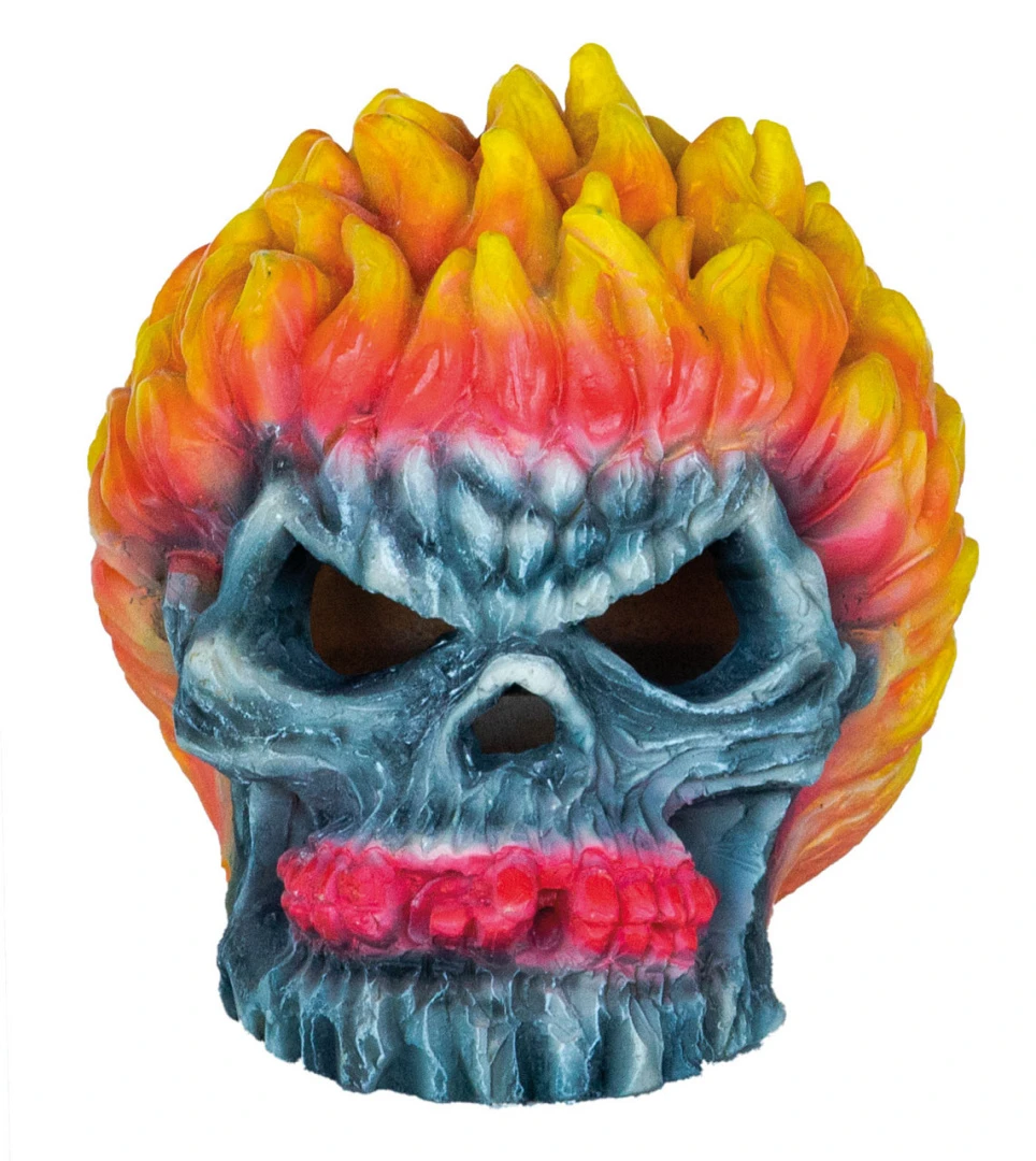 SuperFish DecoLED Monster Fire Skull 1 SuperFish DecoLED Monster Fire Skull