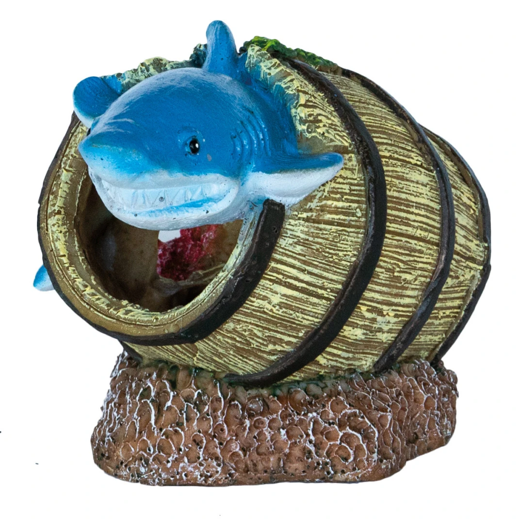 SuperFish Deco Barrel Shark 1 SuperFish Deco Barrel Shark