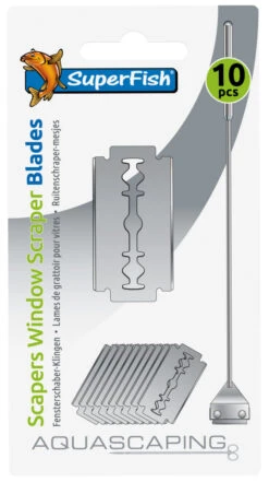 SuperFish Raamschraper Mesjes 10 St