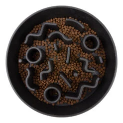 District 70 Slow Feeder Dark Grey -Beeztees Winkel 8717202615964 2