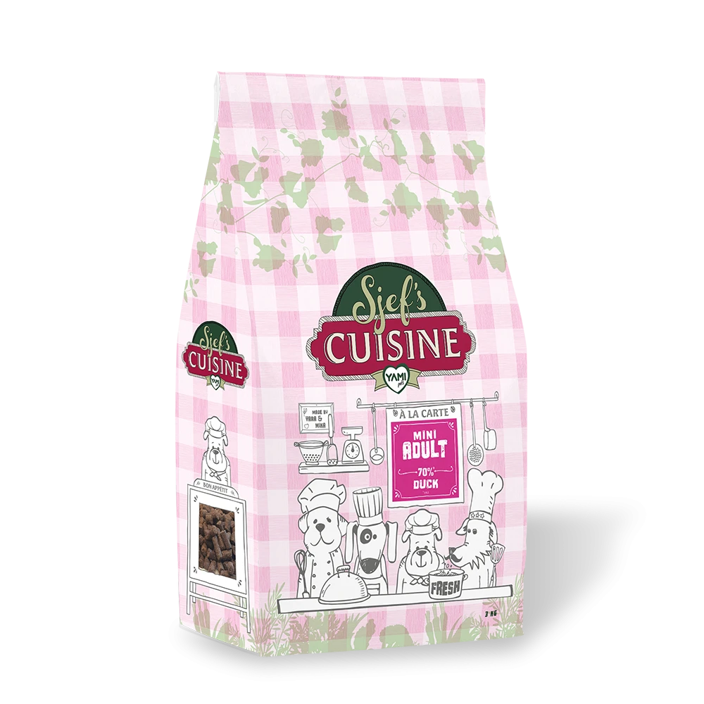 Yamipets Sjef's Cuisine Hondenvoer Mini Adult 3 Kg 1 Yamipets Sjef's Cuisine Hondenvoer Mini Adult 3 Kg